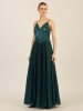 APART Kleid in Dunkelgrün
