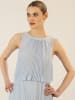 APART Plisseekleid in Hellblau