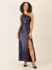 APART Paillettenkleid in Dunkelblau