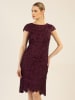 APART Jurk auberginekleurig
