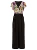 APART Jumpsuit in Schwarz/ Pflaume