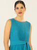 APART Plisseekleid in Blau