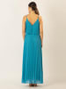 APART Plisseekleid in Blau