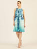 APART Plisseekleid in Türkis/ Blau
