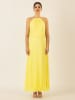 APART Plisseekleid in Gelb