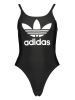 adidas Badeanzug in Schwarz