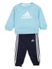adidas Trainingsanzug in Hellblau/ Dunkelblau