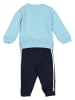 adidas Trainingsanzug in Hellblau/ Dunkelblau