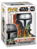 Funko Sammelfigur "Funko POP! The Mandalorian Mando Flying" in Grau - ab 6 Jahren
