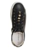 Patrizia Pepe Leren sneakers zwart