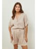 Lin Passion Leinen-Bluse in Beige