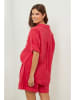 Lin Passion Leinen-Bluse in Rot