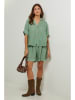 Lin Passion Linnen blouse groen