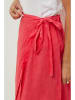 Lin Passion Linnen rok rood