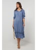 Lin Passion Linnen jurk blauw