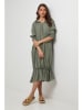 Lin Passion Leinen-Kleid in Grün