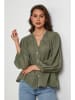 Lin Passion Blouse kaki