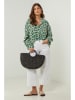 Lin Passion Blouse groen/wit