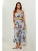 Lin Passion Leinen-Jumpsuit in Hellblau