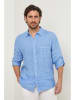 Lin Passion Linnen blouse lichtblauw