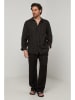Lin Passion Linnen blouse zwart