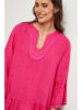 Lin Passion Leinen-Kleid in Pink