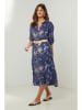 Lin Passion Leinen-Kleid in Dunkelblau