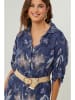 Lin Passion Leinen-Kleid in Dunkelblau