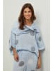 Lin Passion Leinen-Bluse in Hellblau