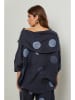 Lin Passion Linnen blouse donkerblauw