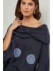 Lin Passion Linnen blouse donkerblauw