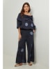 Lin Passion Leinen-Hose in Dunkelblau