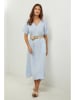 Lin Passion Leinen-Kleid in Hellblau