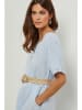 Lin Passion Leinen-Kleid in Hellblau