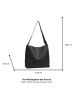 Tom Tailor Schultertasche "Angie" in Schwarz - (B)27,5 x (H)26 x (T)9,5 cm