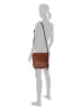 Tom Tailor Schoudertas "Elin" bruin - (B)28,5 x (H)26 x (D)9 cm