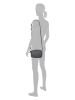 Tom Tailor Schoudertas "Elis" antraciet - (B)18,5 x (H)13,5 x (D)7 cm