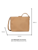 Tom Tailor Schultertasche in Hellbraun - (B)32 x (H)25 x (T)11 cm