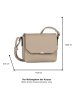 Tom Tailor Schoudertas "Nance" beige - (B)17 x (H)16 x (D)5,5 cm