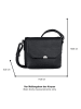 Tom Tailor Umhängetasche "Nance" in Schwarz - (B)17 x (H)16 x (T)5,5 cm