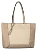 Tom Tailor Shopper "Nara" beige - (B)44 x (H)31 x (D)12 cm