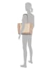 Tom Tailor Shopper "Nara" beige - (B)44 x (H)31 x (D)12 cm