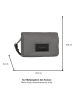 Tom Tailor Umhängetasche "Patti" in Grau - (B)23 x (H)16 x (T)6 cm