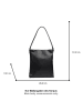 Tom Tailor Schultertasche in Schwarz - (B)28 x (H)31,5 x (T)7 cm