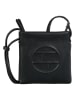 Tom Tailor Umhängetasche "Rosabel" in Schwarz - (B)13,5 x (H)17,5 x (T)3 cm