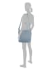 Tom Tailor Shopper "Rosa" in Hellblau - (B)34 x (H)32 x (T)11 cm