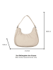 Tom Tailor Torebka "Alessa" w kolorze kremowym - 31 x 25 x 11 cm