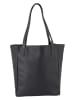 Tom Tailor Shopper "Arona" in Schwarz - (B)41 x (H)35 x (T)14 cm