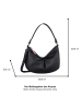 Tom Tailor Schultertasche "Laurie" in Schwarz - (B)29 x (H)22 x (T)9 cm