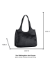 Tom Tailor Shopper bag "Leana" w kolorze czarnym - 35 x 28 x 13 cm